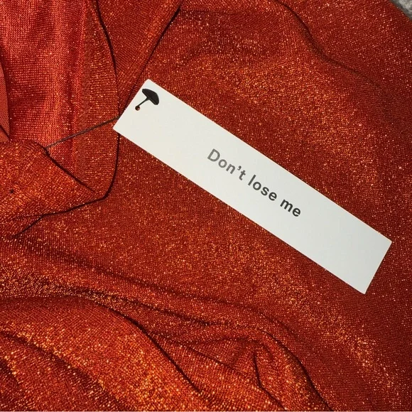 REFORMATION Breslin metallic knit midi DRESS - Picture 9 of 9